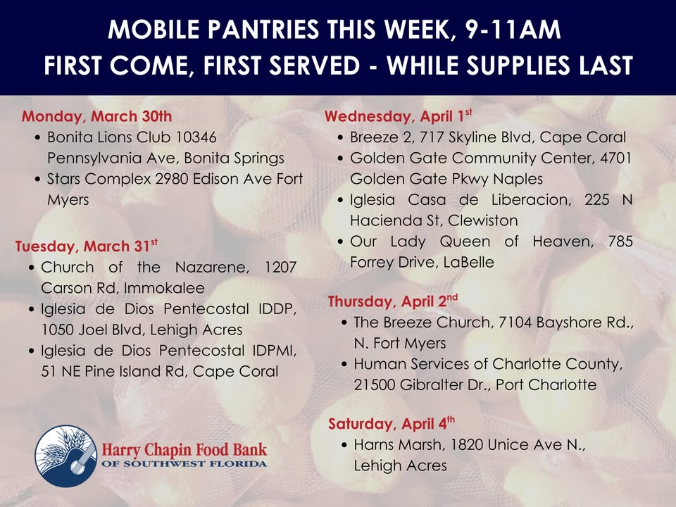 Harry Chapin Food Bank of Southwest Florida, Inc.