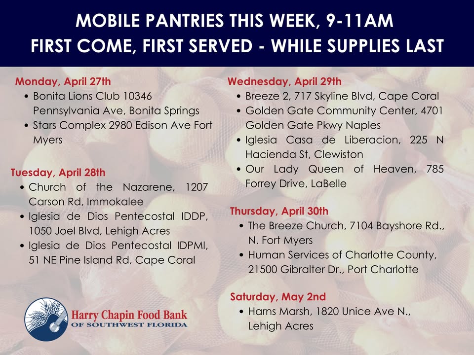 Harry Chapin Food Bank of Southwest Florida, Inc.