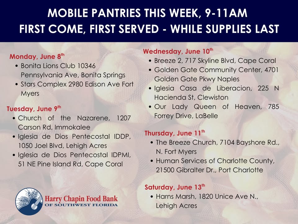 Harry Chapin Food Bank of Southwest Florida, Inc.