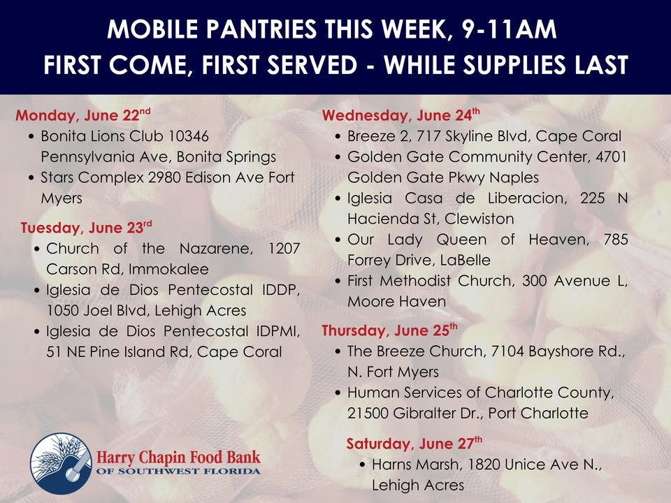 Harry Chapin Food Bank of Southwest Florida, Inc.