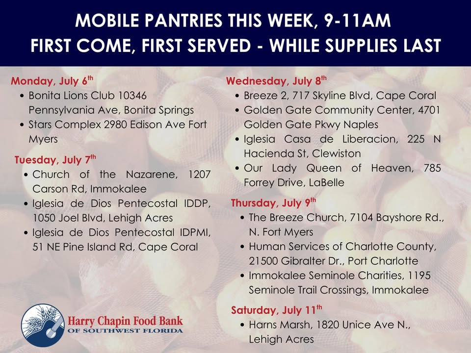 Harry Chapin Food Bank of Southwest Florida, Inc.
