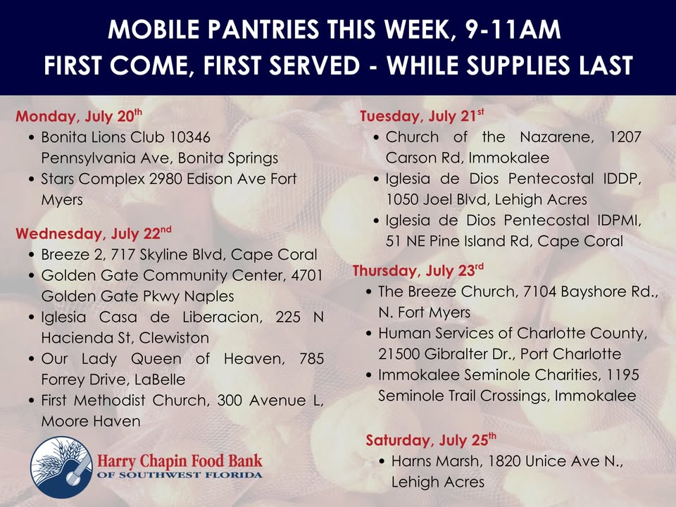 Harry Chapin Food Bank of Southwest Florida, Inc.