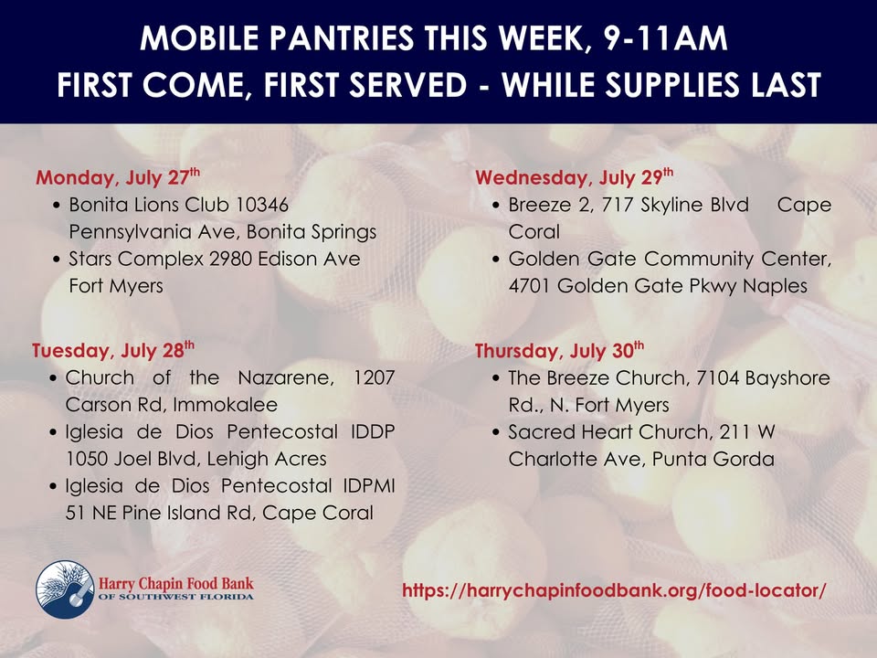 Harry Chapin Food Bank of Southwest Florida, Inc.