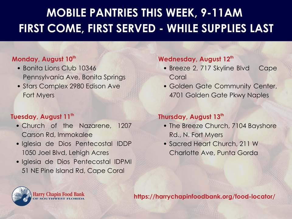 Harry Chapin Food Bank of Southwest Florida, Inc.