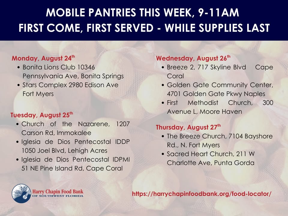 Harry Chapin Food Bank of Southwest Florida, Inc.